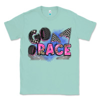 Seafoam go race Classic Tee - Zillion Design Studio