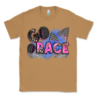 Toasted Coconut go race Classic Tee - Zillion Design Studio