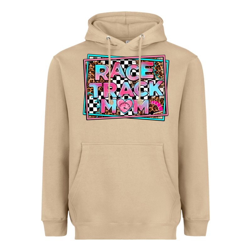 Race Track Mom Heavyweight Hoodie by AdoDesignShop | Teevron