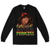 Black little black princess Long Sleeve Tee - texasbilliewilder