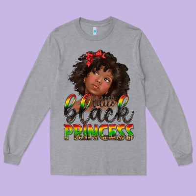 Long Sleeve Tee little black princess