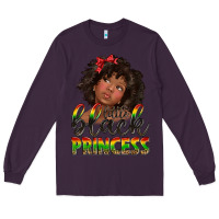 Plum little black princess Long Sleeve Tee - texasbilliewilder
