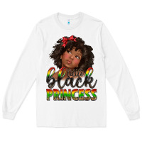 White little black princess Long Sleeve Tee - texasbilliewilder