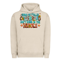 Pigment French Oak some of yalls cornbread aint done in the middle Urban Hoodie - NancyCooperArtShop