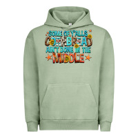 Pigment Oil Green some of yalls cornbread aint done in the middle Urban Hoodie - NancyCooperArtShop