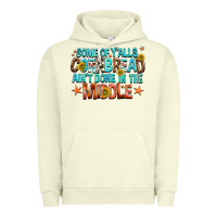 Pigment Pistachio some of yalls cornbread aint done in the middle Urban Hoodie - NancyCooperArtShop