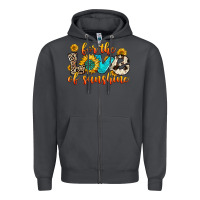 Smoke for the love of sunshine Zipper Hoodie - Zillion Design Studio