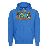 True Royal for the love of sunshine Zipper Hoodie - Zillion Design Studio