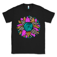 Black race sunflower Classic Tee - Zillion Design Studio