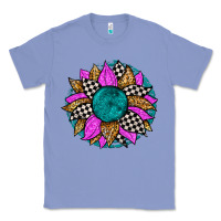 Colony Blue race sunflower Classic Tee - Zillion Design Studio