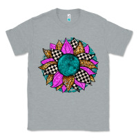 Heather Grey race sunflower Classic Tee - Zillion Design Studio