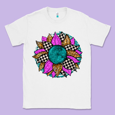 Race Sunflower Classic Tee Designed By Zillion Design Studio