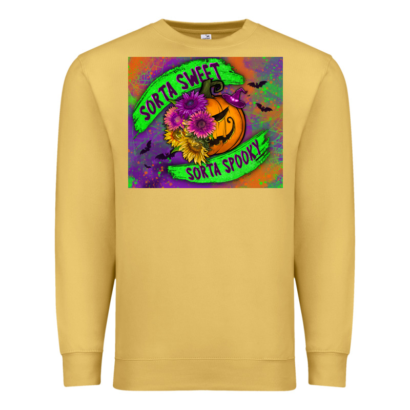 Sorta Sweet Sorta Spooky Mousepad Premium Sweatshirt by BundleAndBundleShop | Teevron