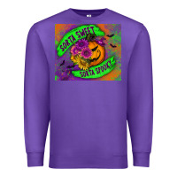 Purple sorta sweet sorta spooky mousepad Premium Sweatshirt - BundleAndBundleShop