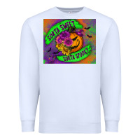 White sorta sweet sorta spooky mousepad Premium Sweatshirt - BundleAndBundleShop