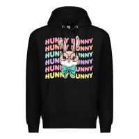 Black hunny bunny Premium Hoodie - MaliasSmallBusiness