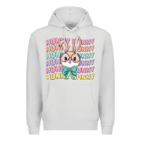 Dove Grey hunny bunny Premium Hoodie - MaliasSmallBusiness