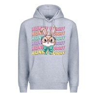 Heather Grey hunny bunny Premium Hoodie - MaliasSmallBusiness