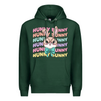 Sports Green hunny bunny Premium Hoodie - MaliasSmallBusiness