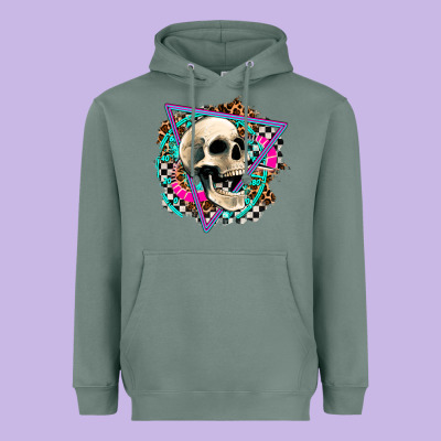 Race Skull Heavyweight Hoodie Designed By Adodesignshop