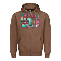 Chestnut doctor wife Zipper Hoodie - Zillion Design Studio