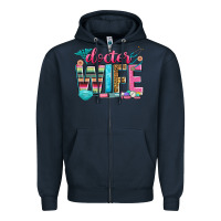 Navy doctor wife Zipper Hoodie - Zillion Design Studio