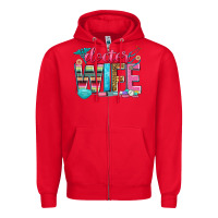Red doctor wife Zipper Hoodie - Zillion Design Studio