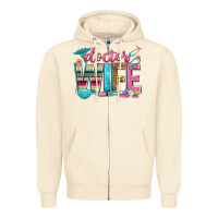 Sandshell doctor wife Zipper Hoodie - Zillion Design Studio