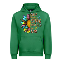 Emerald she believed she could so she did Urban Hoodie - NancyCooperArtShop