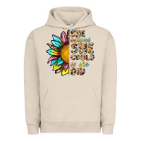 Pigment French Oak she believed she could so she did Urban Hoodie - NancyCooperArtShop