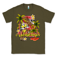 Army Green summer alabama Classic Tee - texasbilliewilder