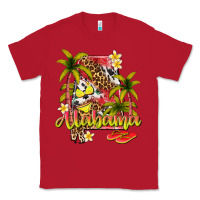 Red summer alabama Classic Tee - texasbilliewilder