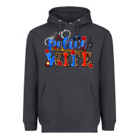 Smoke police wife Heavyweight Hoodie - AdoDesignShop