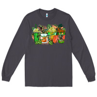 Smoke t rex coffee cups Long Sleeve Tee - Zillion Design Studio