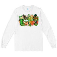 White t rex coffee cups Long Sleeve Tee - Zillion Design Studio