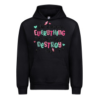 Black she overcame everything that was meant to destroy Urban Hoodie - MaliasSmallBusiness