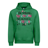 Emerald she overcame everything that was meant to destroy Urban Hoodie - MaliasSmallBusiness