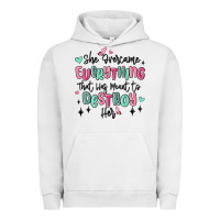 Pigment Lunar Rock she overcame everything that was meant to destroy Urban Hoodie - MaliasSmallBusiness