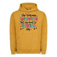 Pigment Peanut Butter she overcame everything that was meant to destroy Urban Hoodie - MaliasSmallBusiness