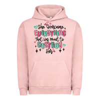 Pigment Salmon she overcame everything that was meant to destroy Urban Hoodie - MaliasSmallBusiness