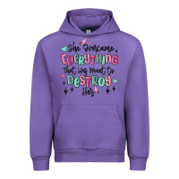 Tulip she overcame everything that was meant to destroy Urban Hoodie - MaliasSmallBusiness