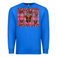 True Royal highland cow valentines Premium Sweatshirt - JahusDesignShop