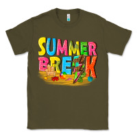 Army Green summer break Classic Tee - texasbilliewilder