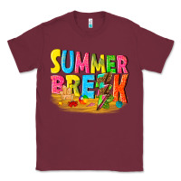 Burgundy summer break Classic Tee - texasbilliewilder