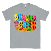 Heather Grey summer break Classic Tee - texasbilliewilder