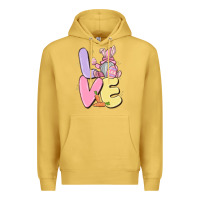 Antique Gold love easter gnome Premium Hoodie - MaliasSmallBusiness