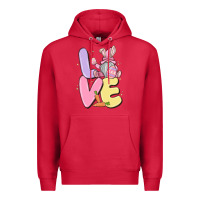 Cardinal love easter gnome Premium Hoodie - MaliasSmallBusiness
