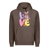 Coffee love easter gnome Premium Hoodie - MaliasSmallBusiness