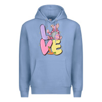Colony Blue love easter gnome Premium Hoodie - MaliasSmallBusiness