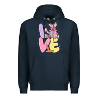 Navy love easter gnome Premium Hoodie - MaliasSmallBusiness